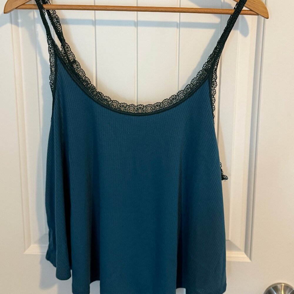 Adore Me Tourquoise Cami + Shorts Pajama Set